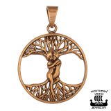 Pronssinen Viikinkikoru Tree Of Life Lovers Northern Viking Jewelry®.