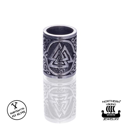 Northern Viking Jewelry®-Partakoru "Silver Valknut"