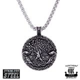 Northern Viking Jewelry®-Riipus "Wolf Tree Of Life"