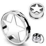 Venytyskoru Tunneli Kirurginteräs "Star Design"