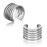 Ear Cuff Steel Line.