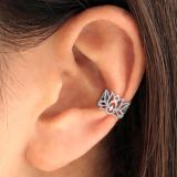 Ear Cuff Steel Lotus.