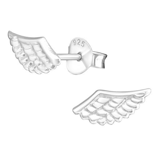 Enkelinsiipi korvakorut hopea.