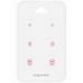 Helmikorvakorut 3 Paria 3 mm, 5 mm, 6 mm Pink.