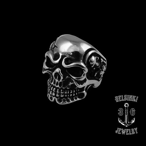 Helsinki 316 Jewelry Terässormus Skull