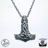 925-Hopea Thorin Vasara-Riipus, Northern Viking Jewelry "Warrior Thor" 