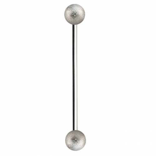 Industrial barbell "Frosted Ball"