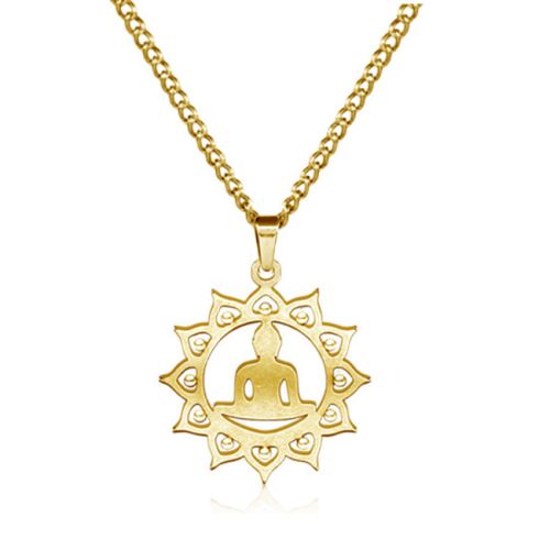 Kaulakoru Teräs Buddha Mandala Kulta.