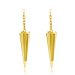 Ketjukorvakorut Gold Spike Threader Earrings kuva 2.