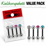 Kielikorupaketti 4 kpl Bioflex Kivellä – 16 mm.