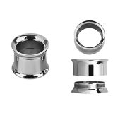 Kierteellinen Titaani Venytyskoru Double Flared Tunnel