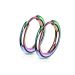 Korvarenkaat "Rainbow Seamless Hoop", useita eri kokoja