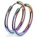 Korvarenkaat "Rainbow Seamless Hoop", useita eri kokoja