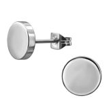 Korvakorut Teräs 8mm Round Disc.