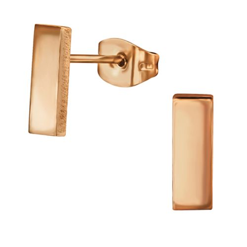Korvakorut Teräs Rosegold Bar.