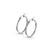 Korvarenkaat Steel Hoop Earrings 30 mm.