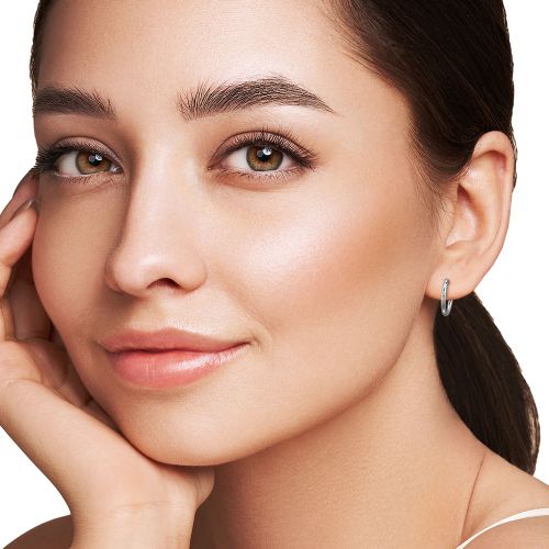 Korvarenkaat Titaani Half Hoop Titanium. kuva 2.