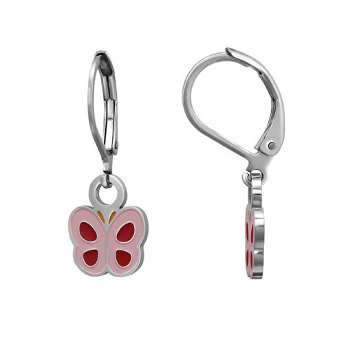Lasten Korvakorut Lever Back Butterfly.