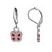 Lasten Korvakorut Lever Back Butterfly.