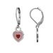 Lasten Korvakorut Lever Back Heart.