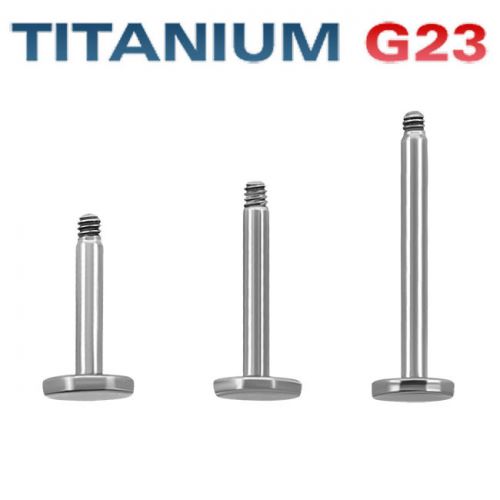 3kpl Irtorunkoja Huulikoru 1,6 mm Titaani G23