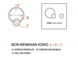 Rengas BCR 2,5 mm