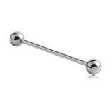 316L Kirurginteräs Micro Barbell 1,2 mm