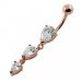 Napakoru 925-Hopea Rosegold Teardrop.