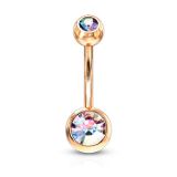 Napakoru Kahdella Kivellä Rosegold
