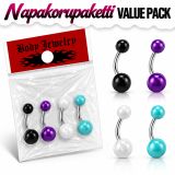 Napakorupaketti 4 kpl Pearl.