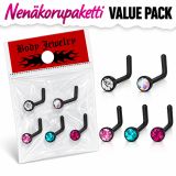 Nenäkorupaketti 5 kpl Bioflex.