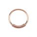 Nenärengas 925-hopea Endless Hoop Rosegold.