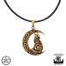 Pronssinen Viikinkikoru Moon Wolf Northern Viking Jewelry®.