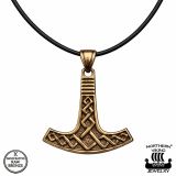 Pronssinen Viikinkikoru Ukonvasara Northern Viking Jewelry®.