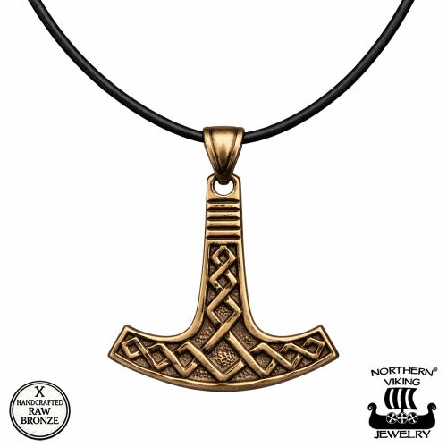 Pronssinen Viikinkikoru Ukonvasara Northern Viking Jewelry®.
