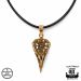 Pronssinen Viikinkikoru Vegvisir Raven Skull Northern Viking Jewelry®.