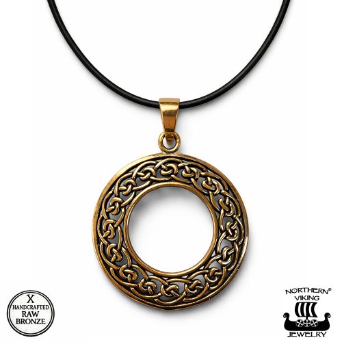 Pronssinen Viikinkikoru Ikuisuuden Rengas Northern Viking Jewelry®.