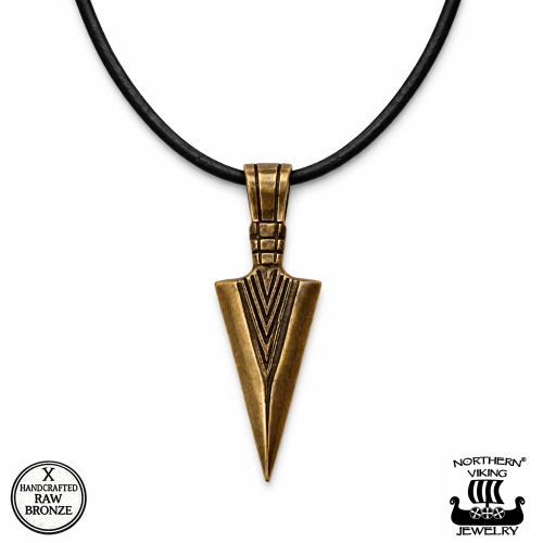 Pronssinen Viikinkikoru Viking Spear Northern Viking Jewelry®.