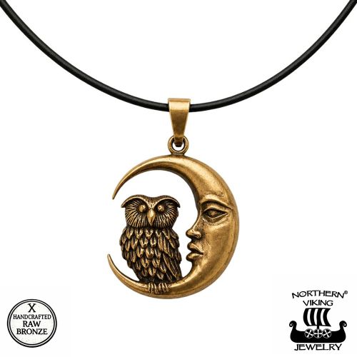 Pronssinen Viikinkikoru Kuun Tietäjä Northern Viking Jewelry®.