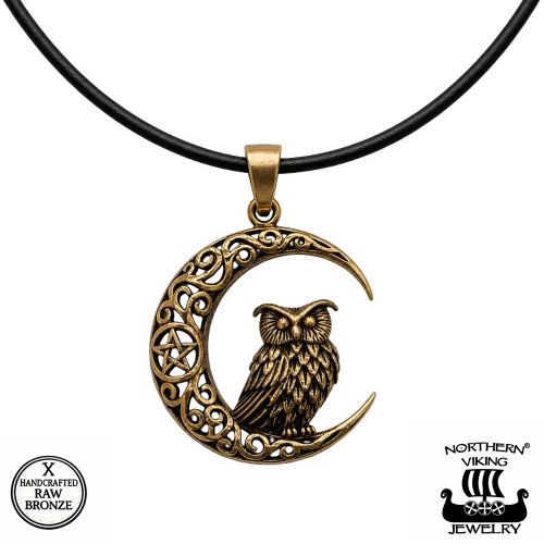 Pronssinen Viikinkikoru Viisauden Kuu Northern Viking Jewelry®.