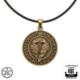 Pronssinen Viikinkikoru Riimukorpit Riipus Northern Viking Jewelry®.