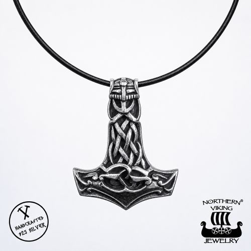 925-Hopea Thorin Vasara-Riipus, Northern Viking Jewelry 