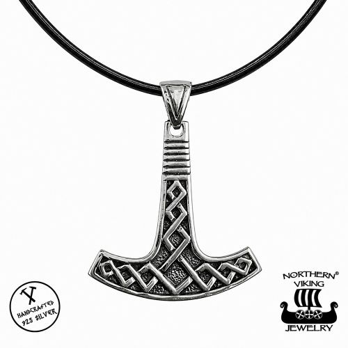 Northern Viking Jewelry® 925 Ukonvasara Riipus Design By Johan Thorolf.