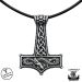 Northern Viking Jewelry® 925-Hopea Huutava Lohikäärme Thorin Vasara.