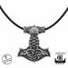 Northern Viking Jewelry® 925-Hopea Vegvisir Thorin Vasara.