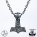 Northern Viking Jewelry® 925-Hopeariipus Dragon Thorin Vasara