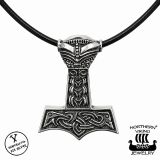 Northern Viking Jewelry® 925-Hopeariipus Dragon Thorin Vasara.