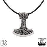 Northern Viking Jewelry® 925-Hopeariipus 