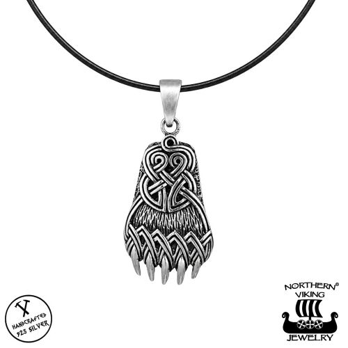 Northern Viking Jewelry® 925-Hopeariipus 