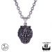 Northern Viking Jewelry® 925-Hopeariipus "Berserker"